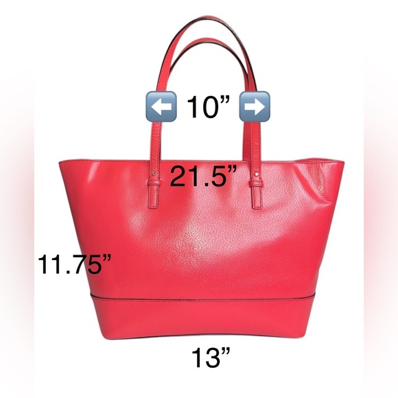 EUC Kate Spade Coral Satchel Bag - Picture 12 of 12